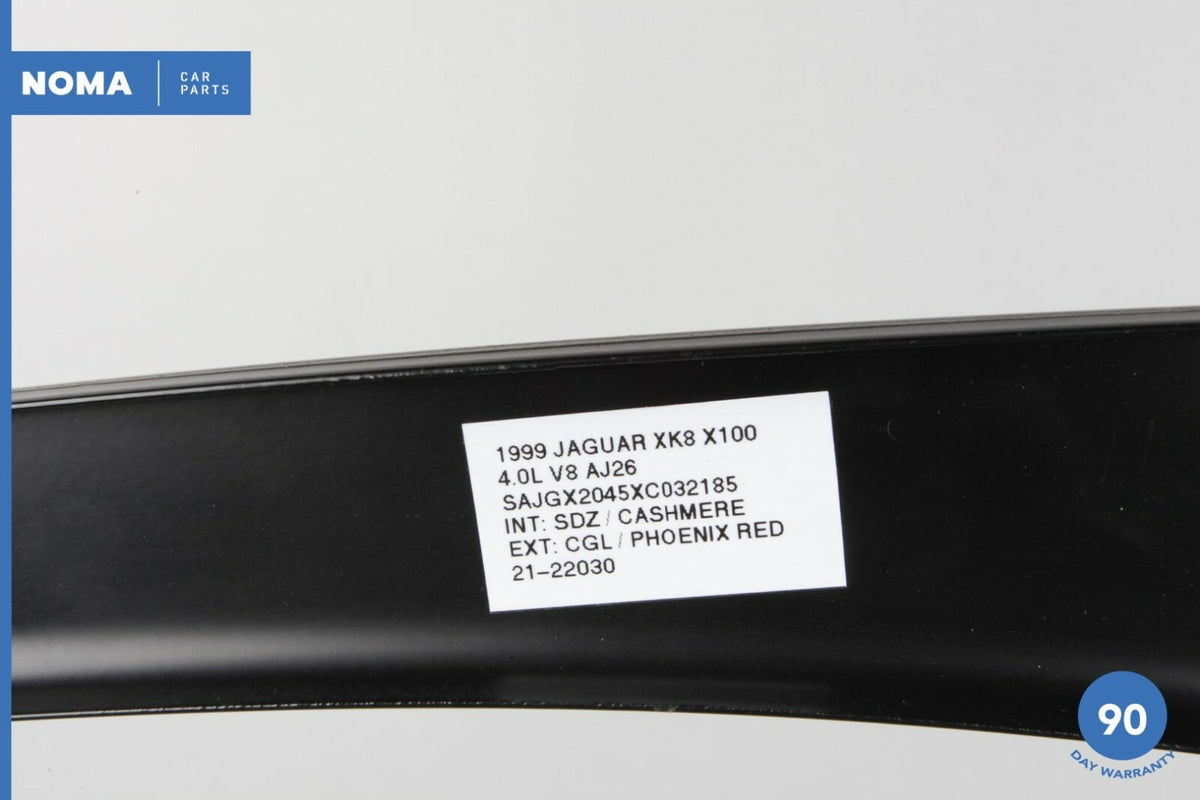 97-06 Jaguar XK8 XKR X100 Convertible Latch Header Finisher Panel HJA7727BG OEM - photo 9