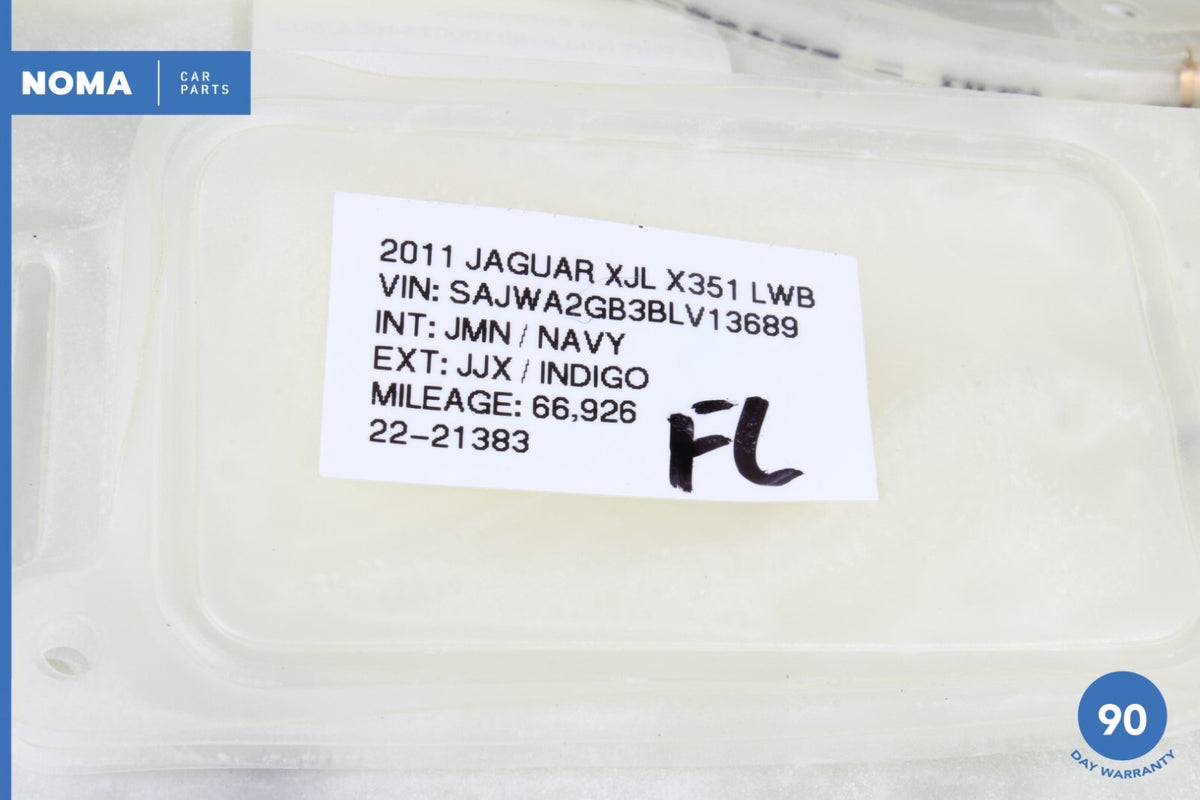 10-15 Jaguar XJ X351 Front Left Seat Ventilation Lumbar Support w/ A/C Fan OEM - photo 12