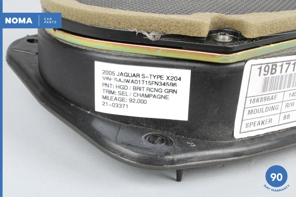 03-08 Jaguar X204 S-Type Front Left Right Radio Audio Sound Speaker Set of 2 OEM - photo 12