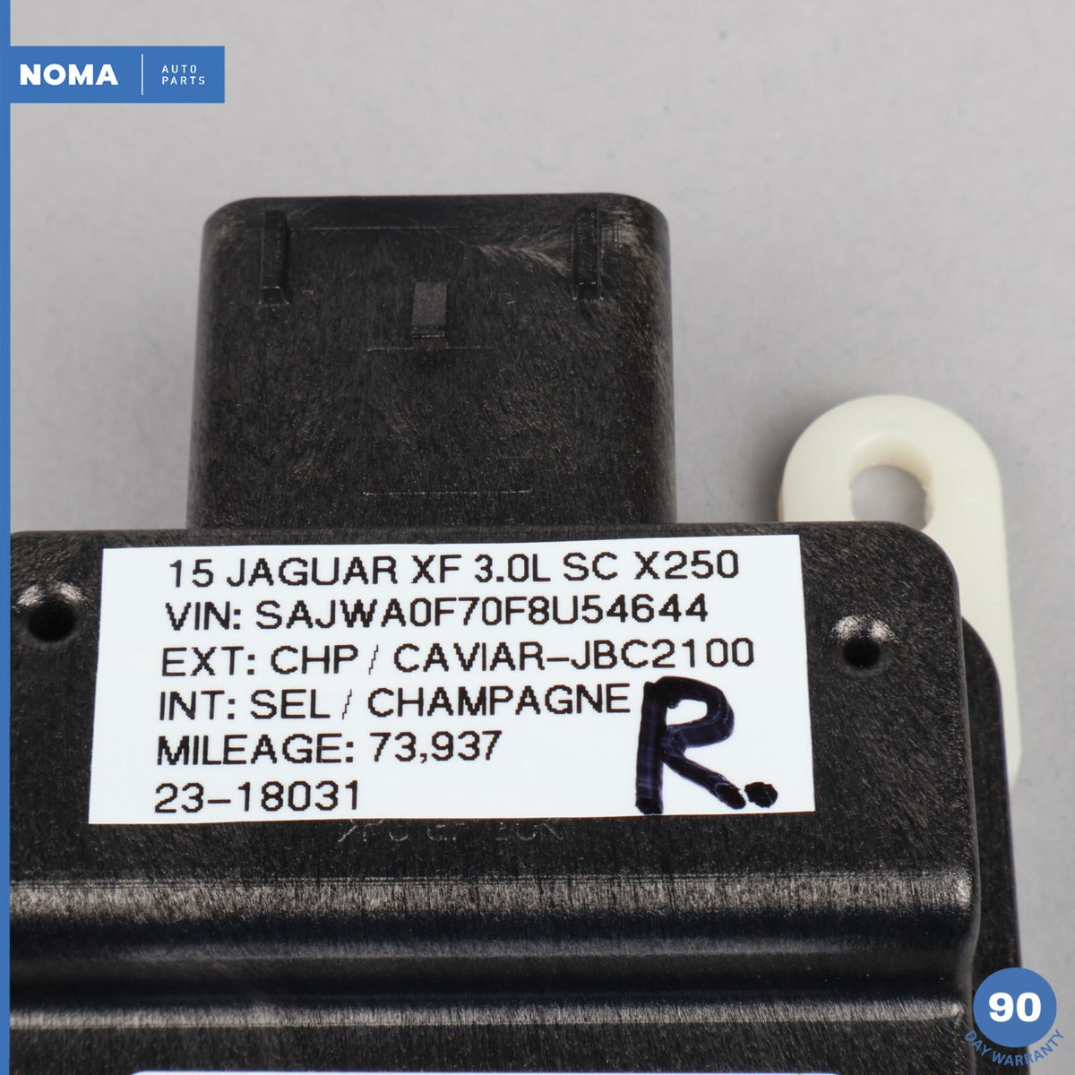 12-15 Jaguar XF X250 Front Right Passenger Seat Weight Sensor CX2314B320AB OEM - photo 6