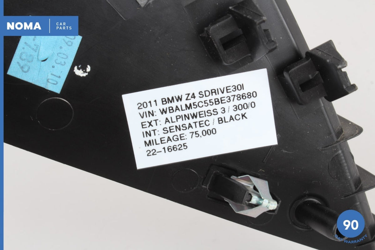 09-16 BMW Z4 E89 sDrive 30i Front Left Driver Side Dash Dashboard End Cover OEM - photo 12