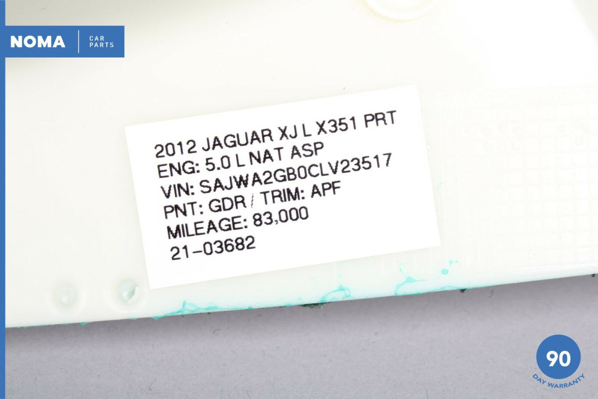 10-15 Jaguar XJL XJ X351 Rear Left Driver Side Lower C Pillar Cover Trim APF OEM - photo 8