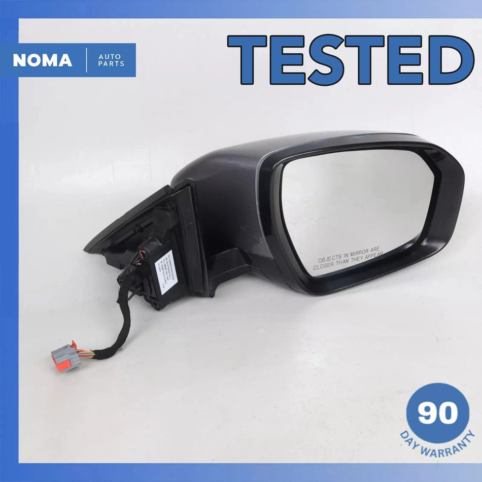 12-13 LR Range Rover Evoque L538 Right Side Rear View Mirror Assembly Gray OEM