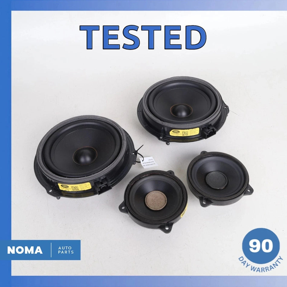 12-19 Range Rover Evoque L538 L550 Front & Rear Hi-Line 600W Speaker Set OEM
