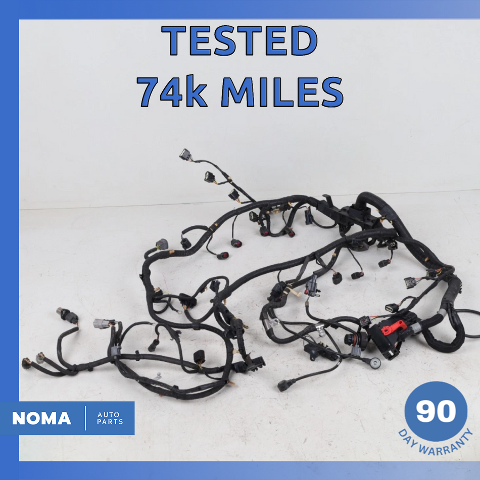 06-09 Jaguar X150 XK XJ8 4.2L Engine Motor Wiring Wire Harness 6R8T12B637BD OEM