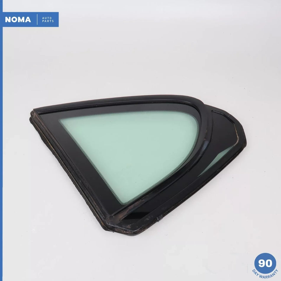 07-17 Lexus LS460 USF40 Rear Left Driver Side Door Quarter Window Glass OEM