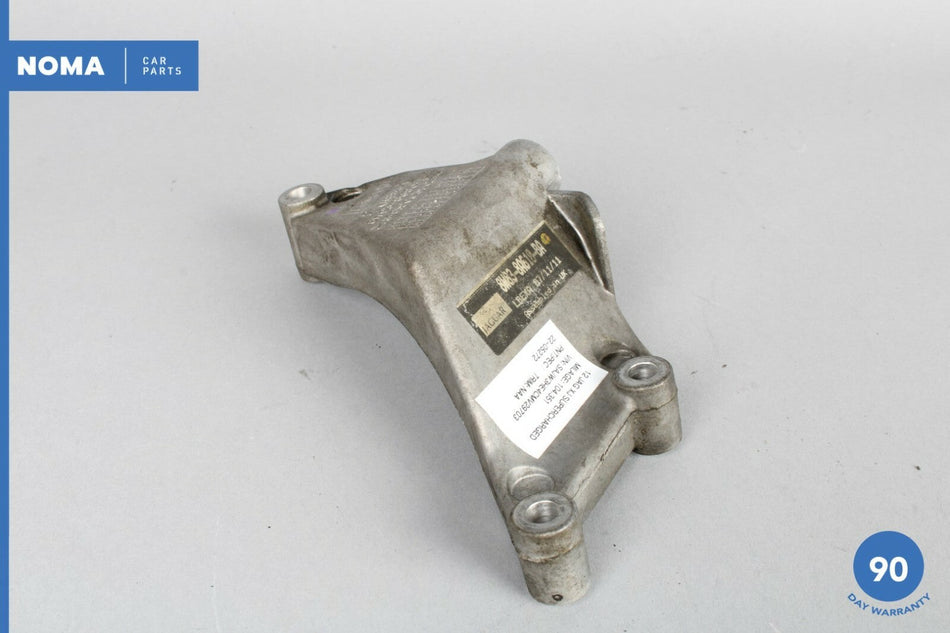 10-18 Jaguar XJ XJL X351 Engine Motor Lower Belt Idler Pulley Bracket OEM