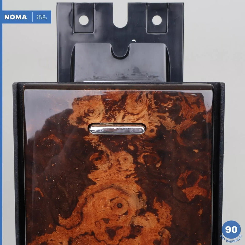 09-15 Jaguar X250 XF XFR Center Console Storage Compartment Wood OEM