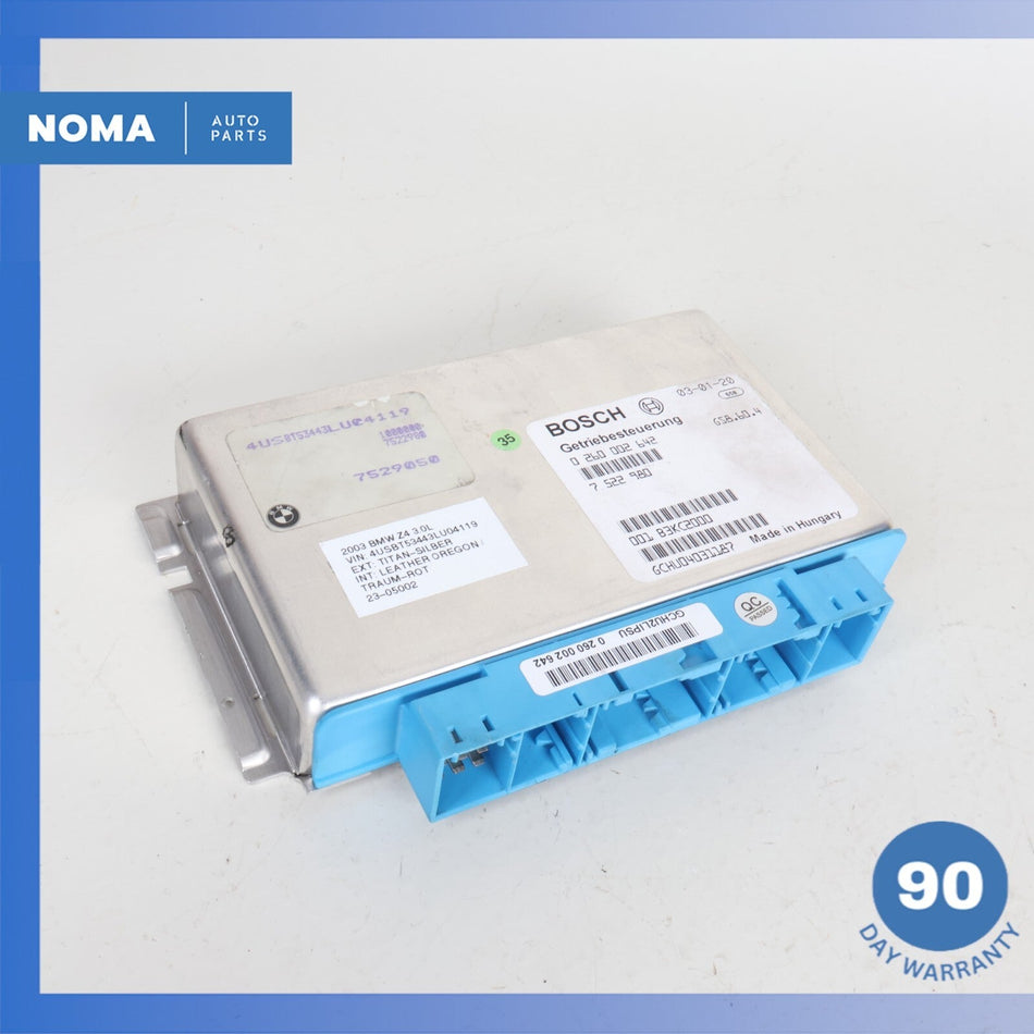 2003 BMW E85 Z4 TCU TCM Transmission Control Module Unit 24607522980 OEM