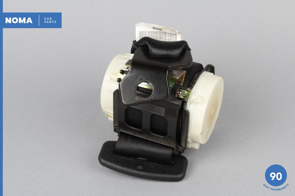 02-09 BMW E60 530i Rear Center Side Seat Belt Retractor Black 72117065850 OEM