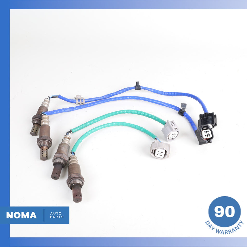 05-10 Jaguar X150 XK XF XJ8 Oxygen Lambda Sensor Set of 4 6R839G444AB OEM