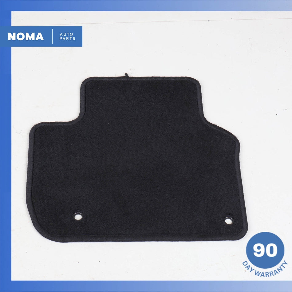 16-23 Jaguar X260 XF Rear Left & Right Floor Carpet Mat Set of 2 Black OEM