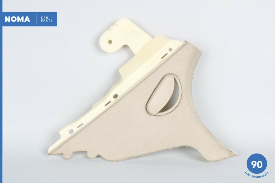 09-13 Jaguar X250 XF XFR Rear Left Driver Side Upper C Pillar Trim SEL Champagne