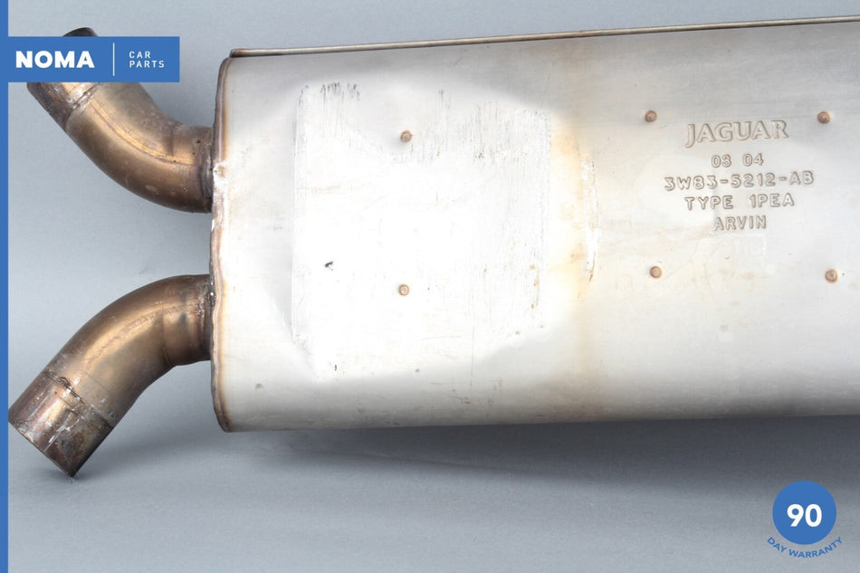 03-06 Jaguar XK8 X100 Front Exhaust Silencer Muffler Pipe 3W835212AB OEM