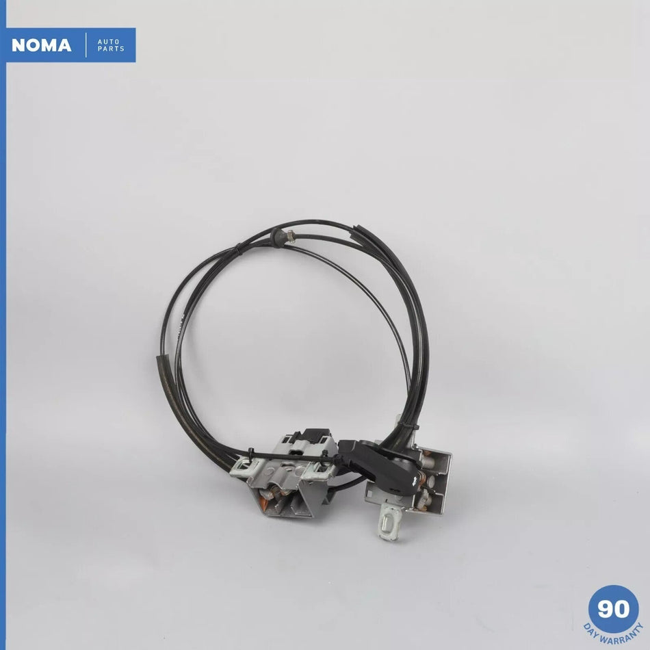 07-24 Jaguar X150 XK F-Type Right & Left Side Hood Bonnet Latch Set w/ Cable OEM