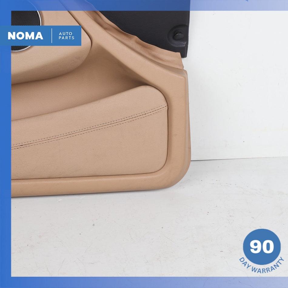 86-92 Jaguar XJ40 XJ6 XJ12 Front Left Side Interior Door Panel Trim Beige OEM