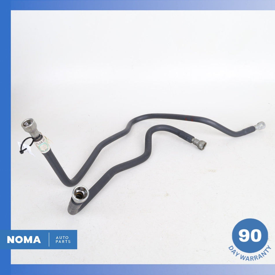 97-02 Jaguar X100 XK8 4.0L V8 AJ27 Gas Fuel Line Return & Feed Hose Set of 2 OEM