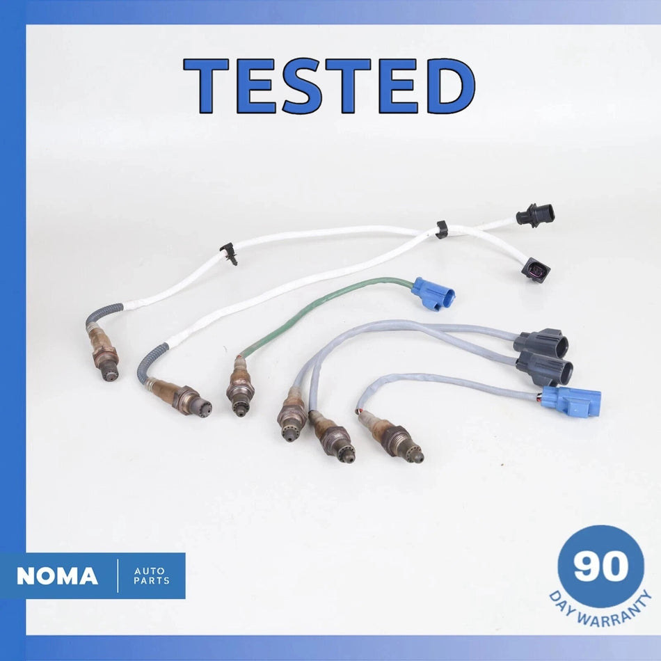 18-23 Jaguar X761 F-Pace Range Rover Velar Oxygen O2 Sensor Lambda Set of 6 OEM