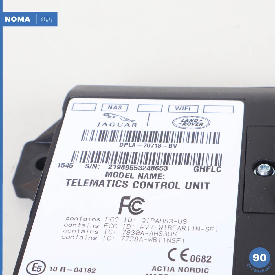 2016 Jaguar X260 XF Telematics Communication Module DPLA70718BV OEM