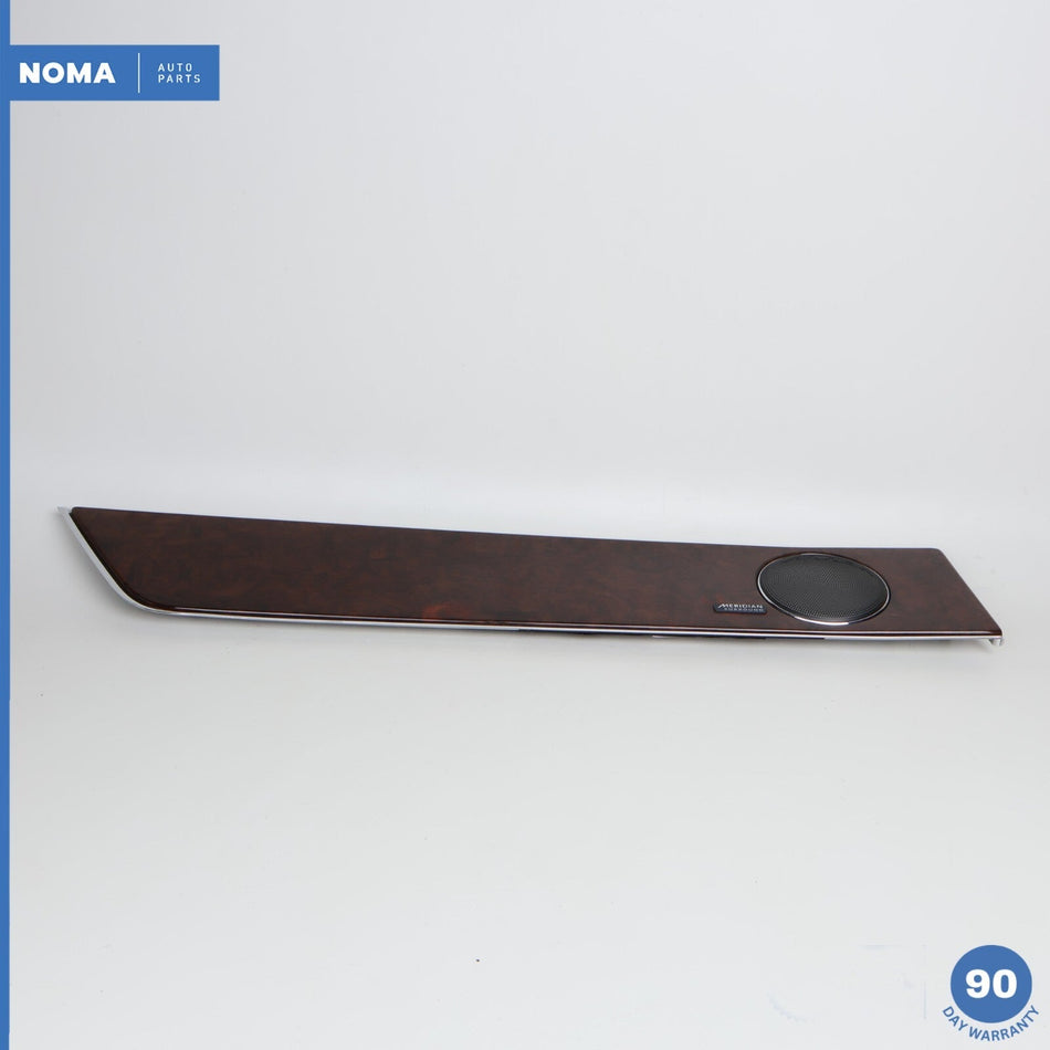 10-19 Jaguar XJL LWB Rear Left Door Interior Molding Wood Meridian Surround OEM