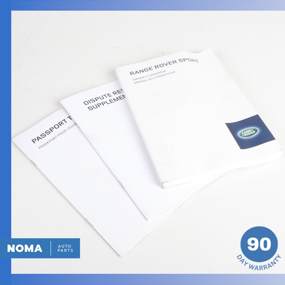 2014 LR Range Rover Sport L494 Owner's Operator's Manual Book Assembly OEM