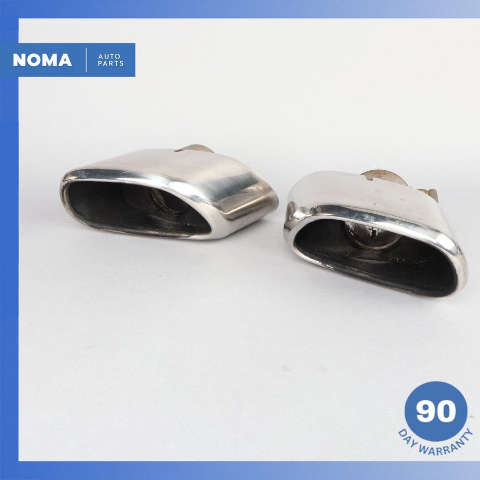 10-19 Jaguar X351 XJ XJL Exhaust Muffler Tips Left & Right Set AW935C262AB OEM
