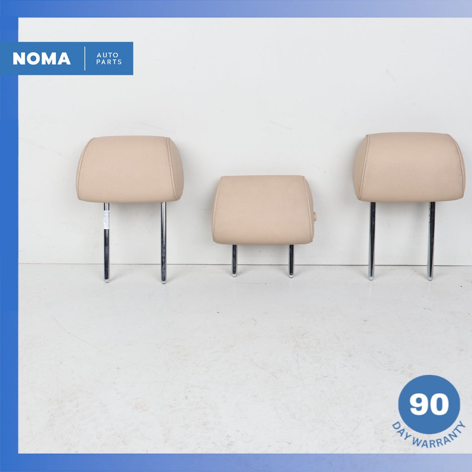 11-16 BMW F10 ActiveHybrid 5 528i 535i Rear Seat Headrest Head Rest Set of 3 OEM