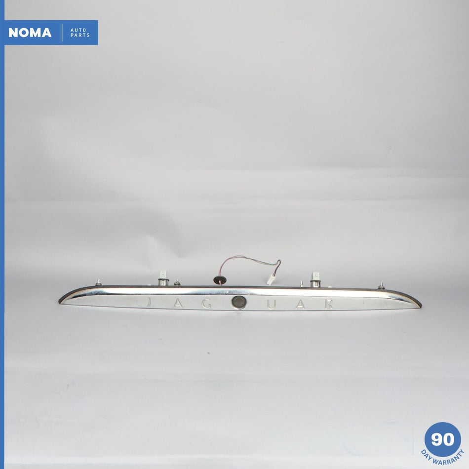 00-04 Jaguar S-Type X202 Rear Trunk Boot Molding w/ Open Button XR8313550AC OEM