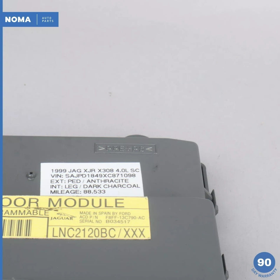 98-03 Jaguar X308 XJR XJ8 Rear Left or Right Side Door Control Module Unit OEM