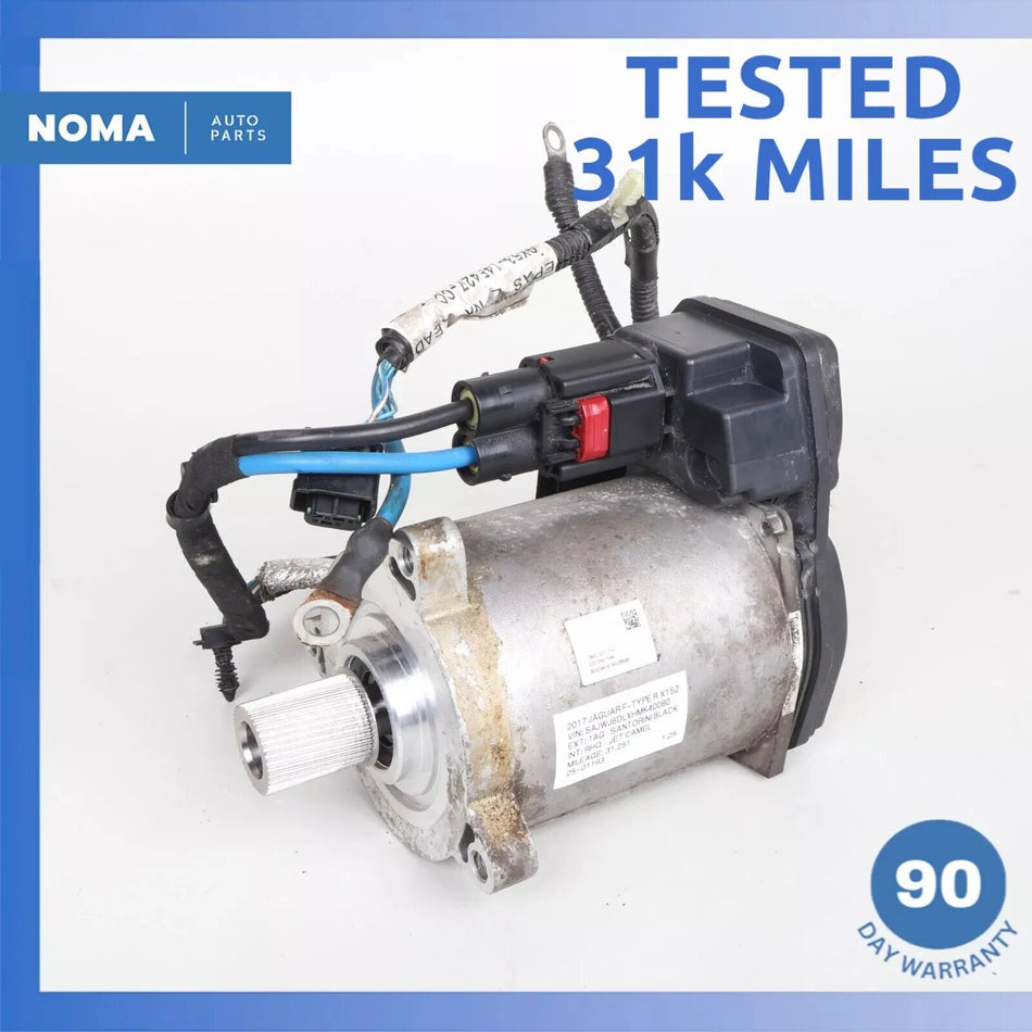 16-18 Jaguar X152 F-Type-R Steering Gear Electric Motor GX5314F427CC OEM 31k