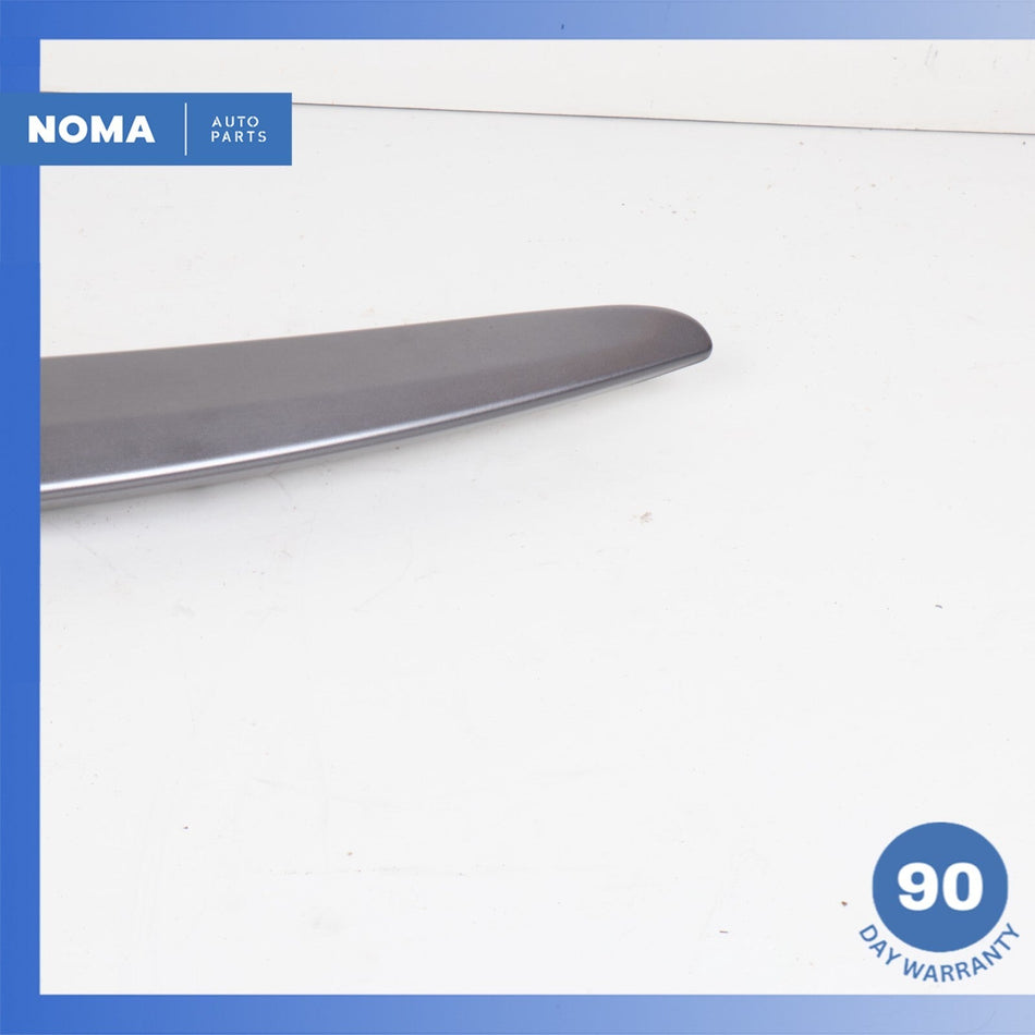 07-15 Jaguar X150 XKR XK Trunk Lid Molding Trim Spoiler Wing Shadow Grey OEM