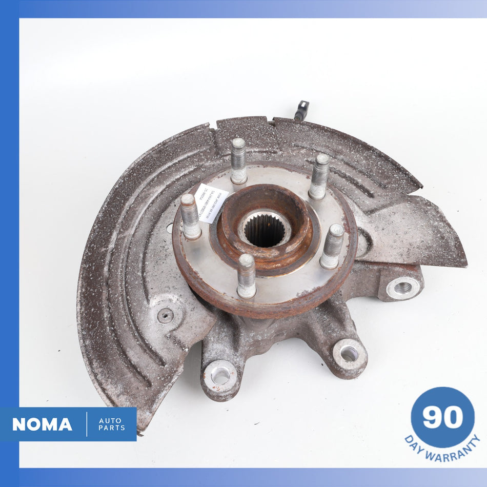 07-09 Jaguar X150 XK XKR Rear Left Side Spindle Knuckle Hub w/ Shield OEM