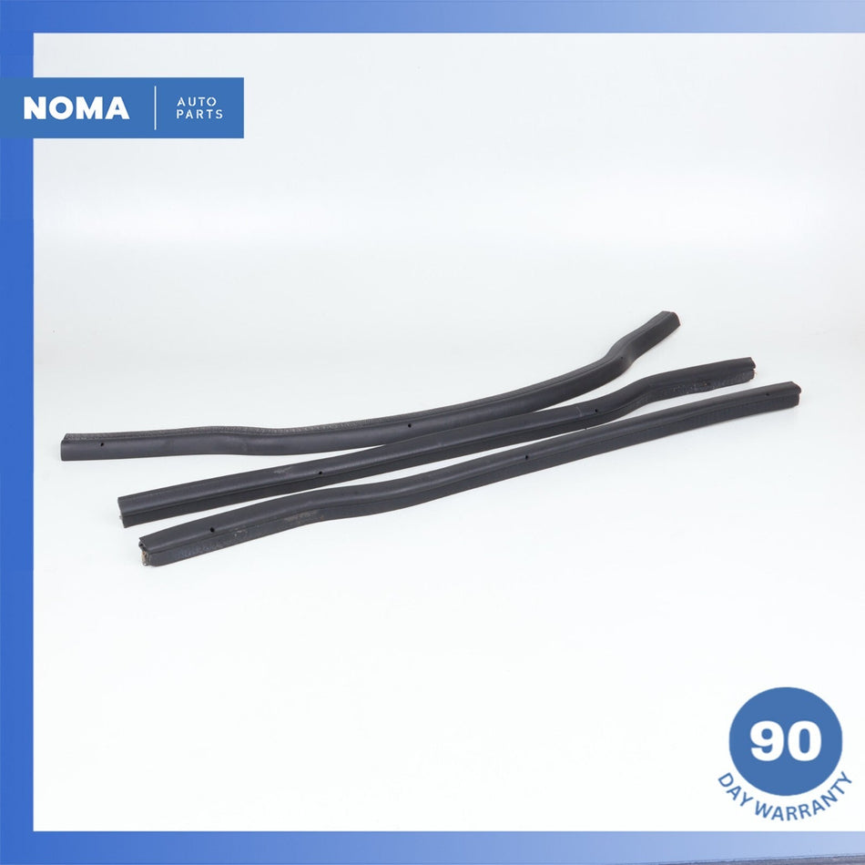 1995 Jaguar XJS Series 3 Hood Bonnet Rubber Weatherstrip Seal Set BEC9011 OEM