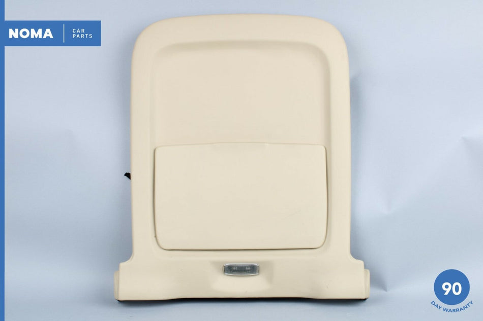 08-09 Jaguar XJ8 VDP X358 Front Right Seat Backboard w/ Pocket SEL Champagne OEM