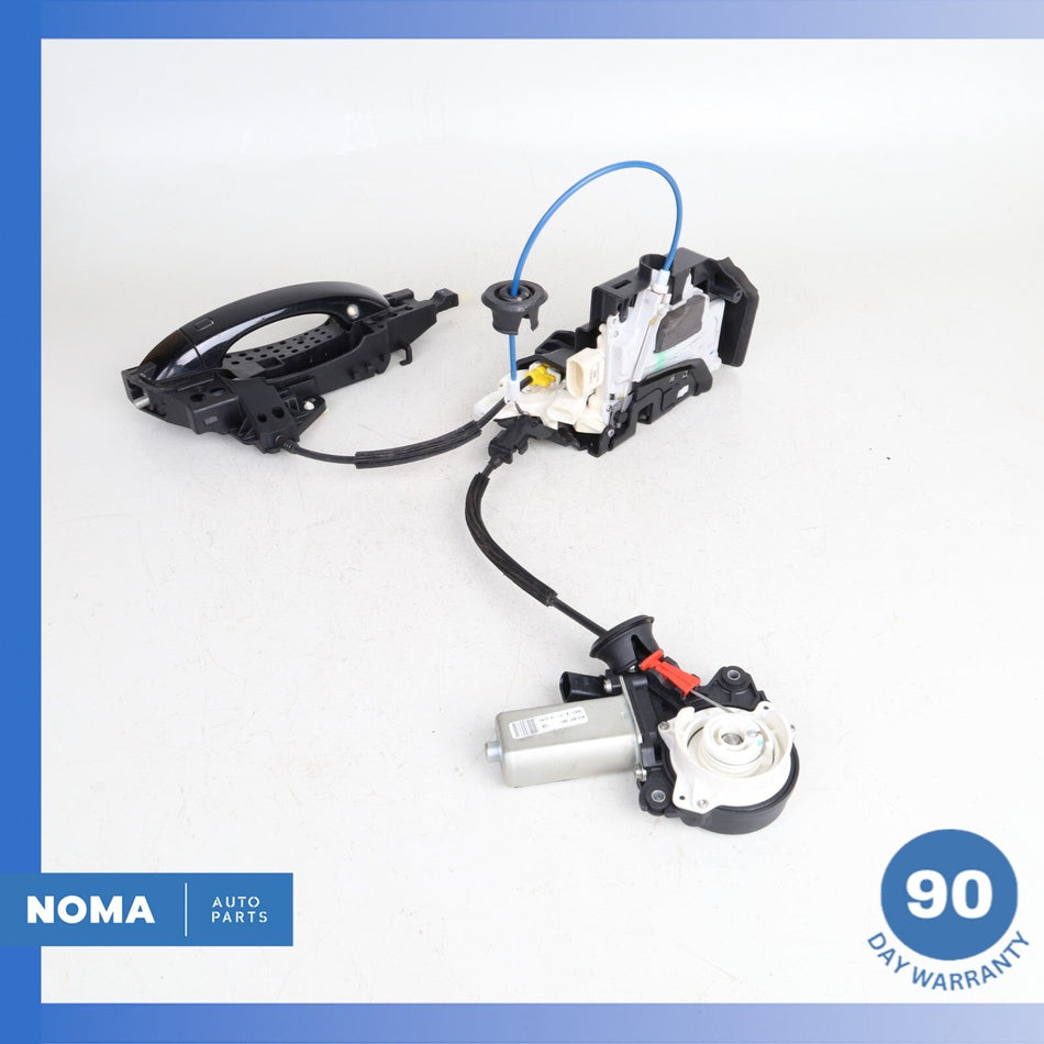 11-14 Audi D4 A8L Rear Right Exterior Door Handle w/ Lock & Motor 4F0837060 OEM