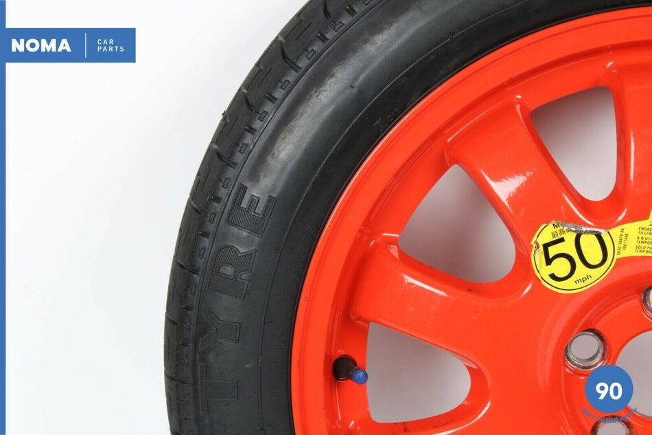 04-21 Jaguar X250 XF XK XJ Emergency Spare Tire Wheel Donut Rim 135 80 18" OEM