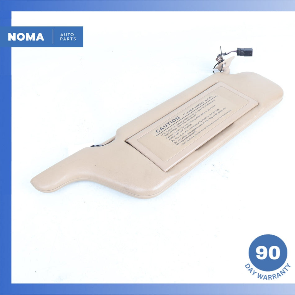 92-96 Jaguar XJS Series 3 Right Side Sunvisor Sun Visor Shade Brown OEM