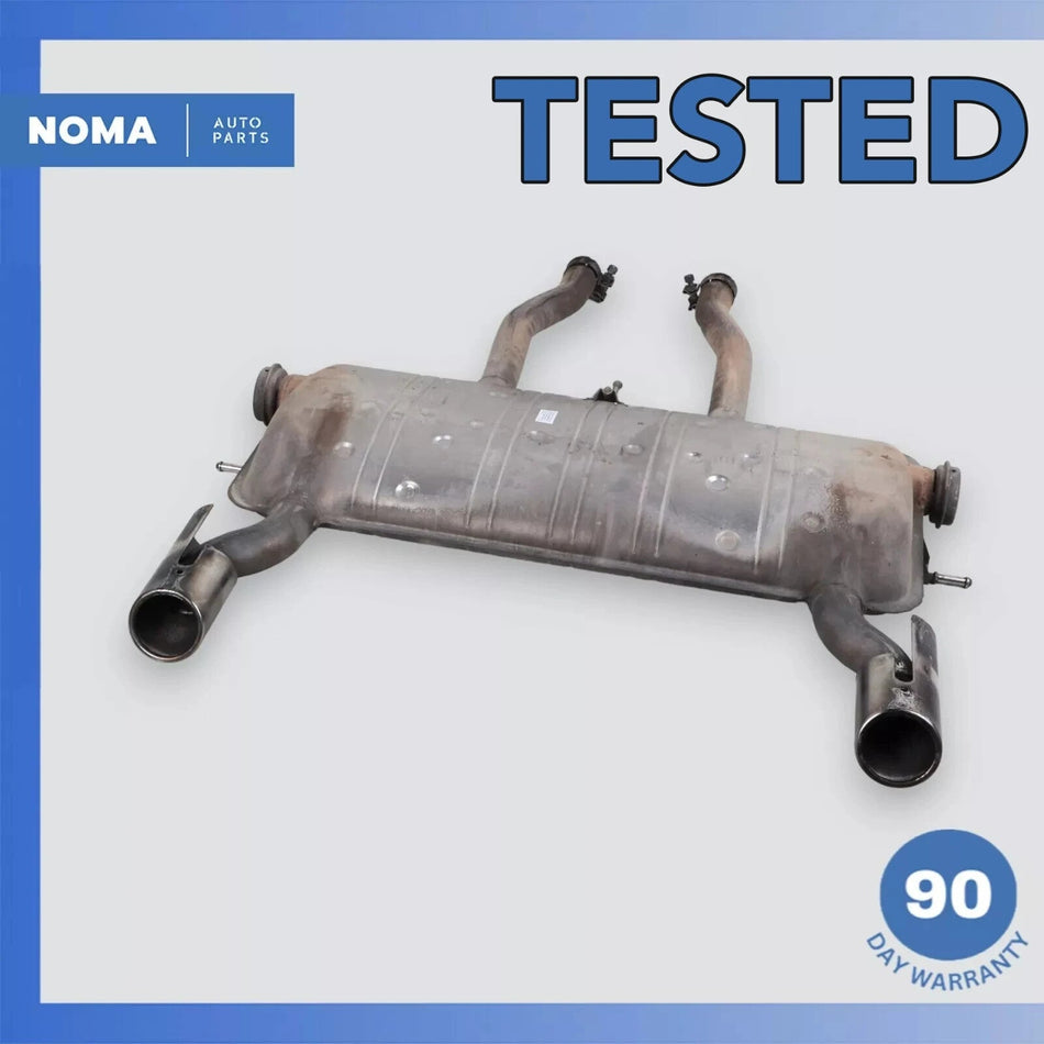 07-09 Jaguar X150 XK Rear Exhaust Muffler Assembly w/ Tips 6W835K244AH OEM