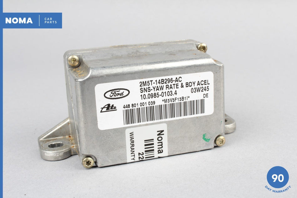 04-09 Jaguar XJ8 XJR Vanden Plas X350 X358 YAW Rate Body Sensor Module Unit OEM