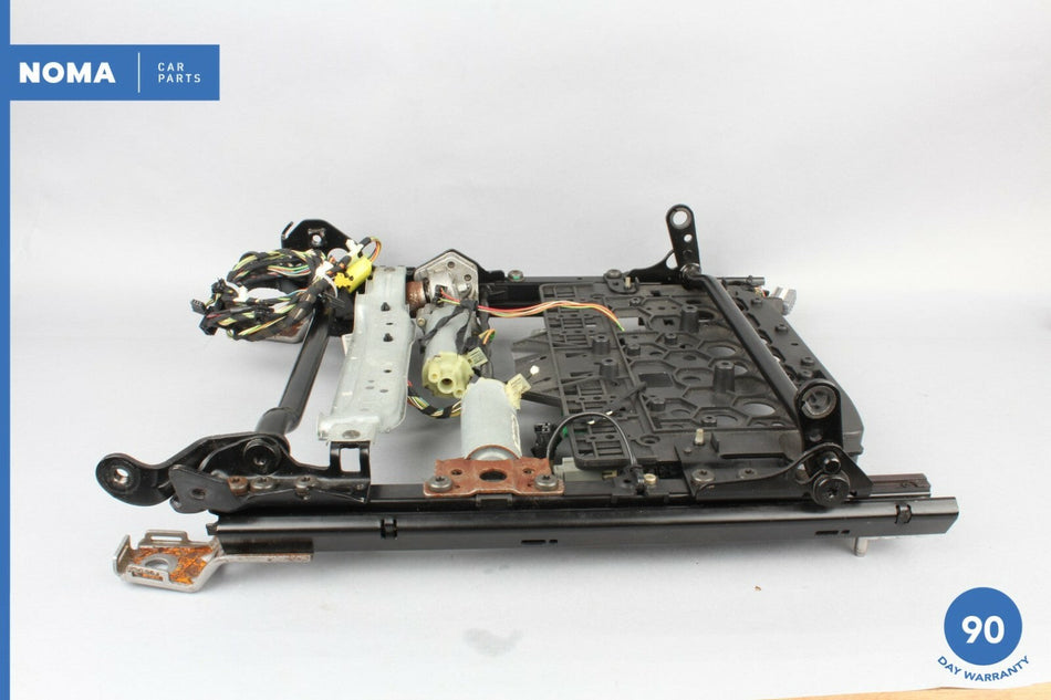 04-07 Jaguar XJ8 Vanden Plas X350 Front Left Seat Slide Rail Track w/ Motor OEM