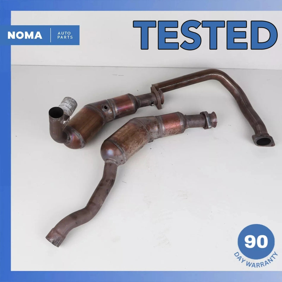 10-13 Land Rover L319 LR4 Left & Right Side Exhaust Downpipe Set Aftermarket