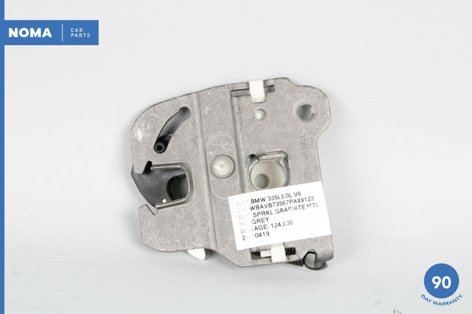 06-11 BMW 335i E90 Sedan Rear Right Passenger Side Seat Basis Lock Latch OEM