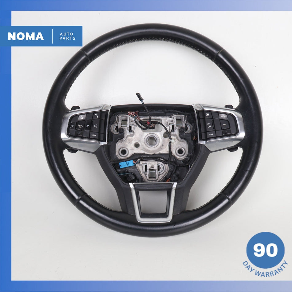 15-19 LR Discovery Sport L550 Heated Steering Wheel w/ Paddle Shifters Black OEM