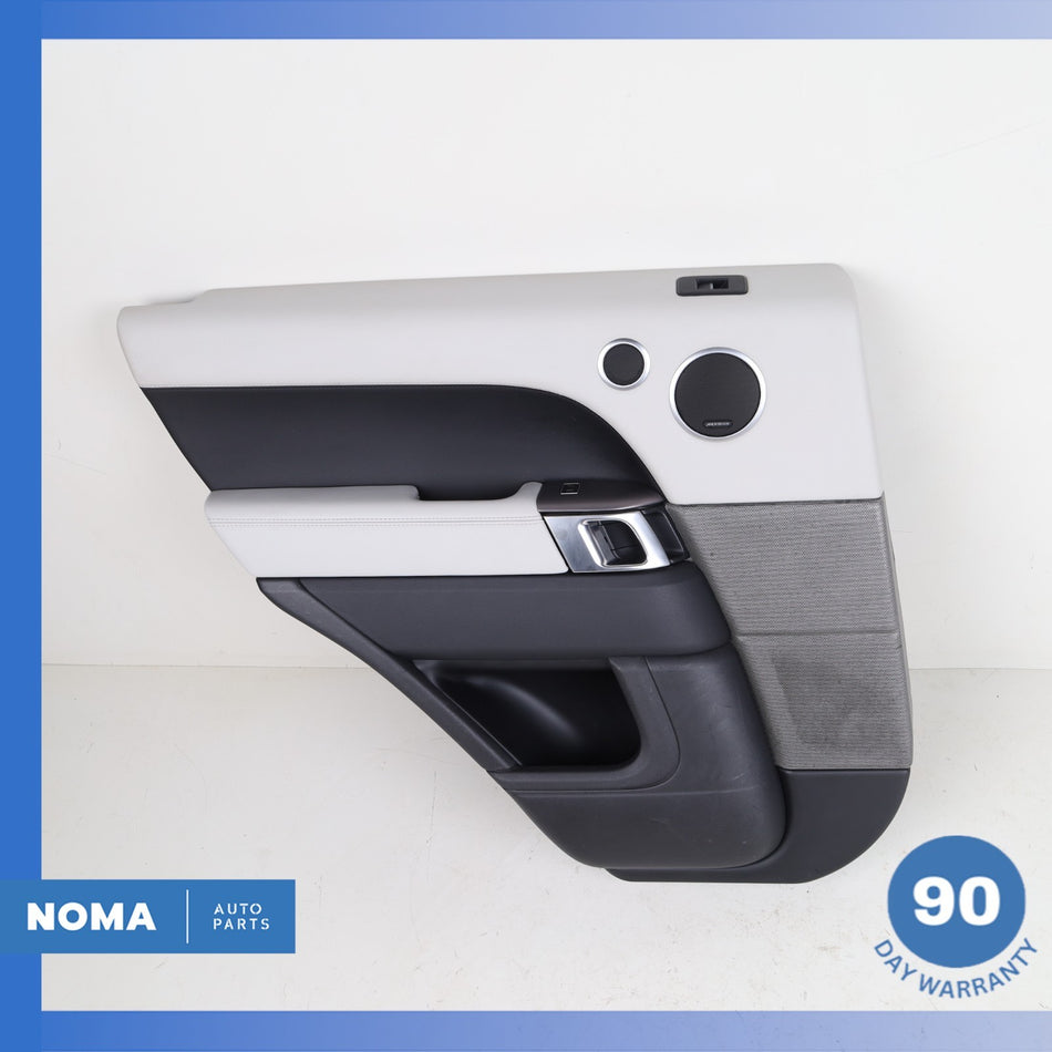 14-17 Range Rover Sport L494 Rear Left Side Interior Door Panel Trim Gray OEM
