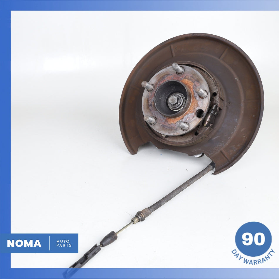 95-00 Jaguar X100 XK8 XJR Rear Right Passenger Spindle Knuckle Hub w/ Shield OEM