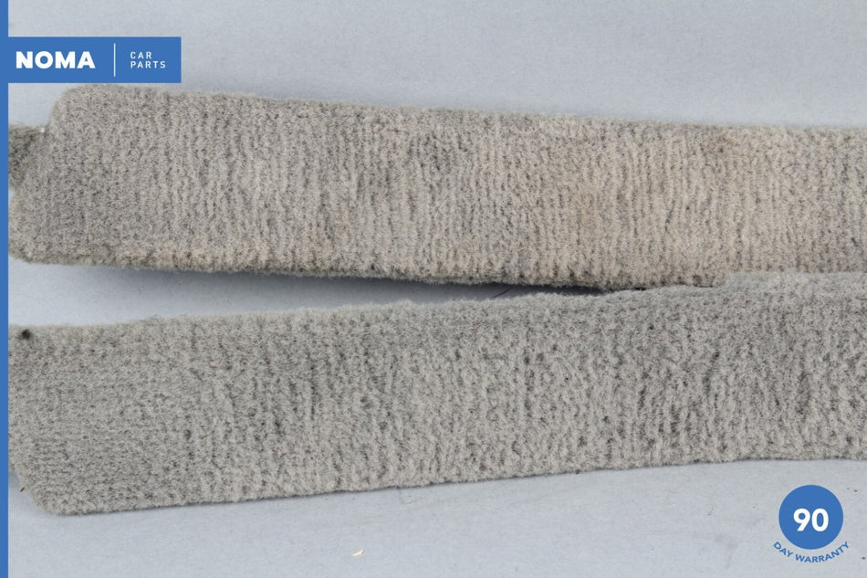 04-07 BMW 530i E60 Left and Right Center Console Carpet Trim Set 51167132688 OEM