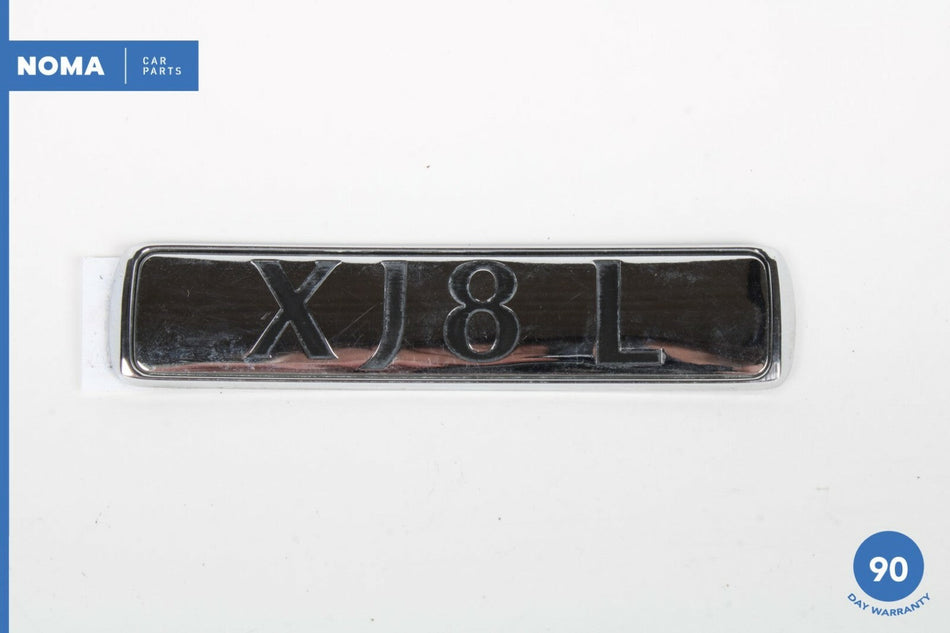 05-09 Jaguar XJ8 Vanden Plas X350 Rear Left Driver Side Trunk Lid Logo Badge OEM