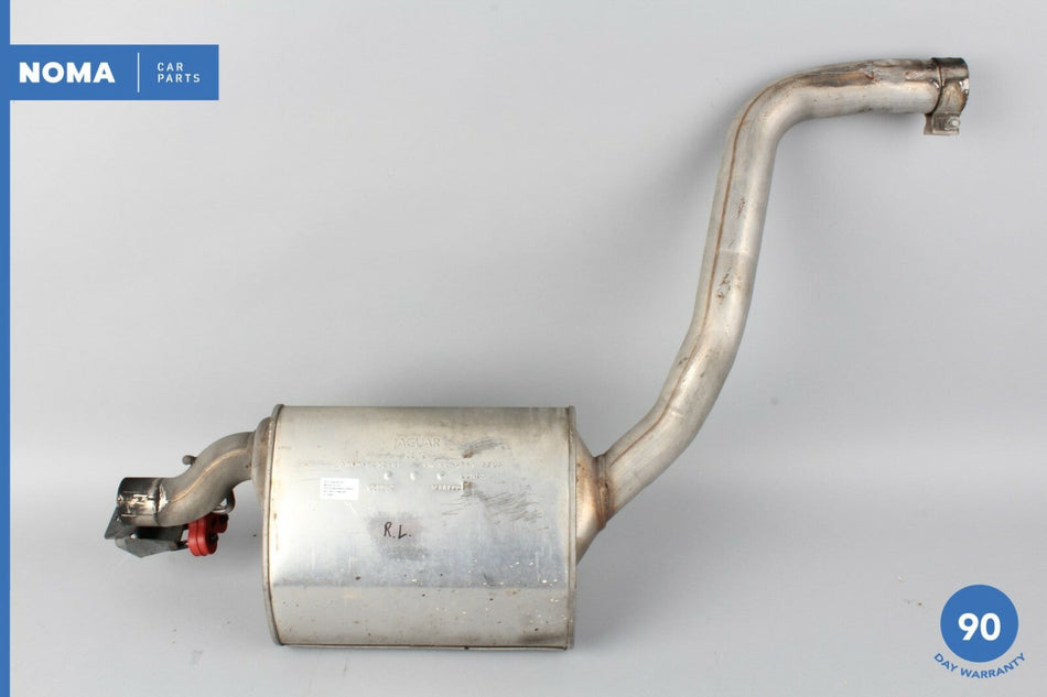 10-13 Jaguar XJL XJ X351 Rear Left Driver Side Exhaust Silencer Muffler Pipe OEM