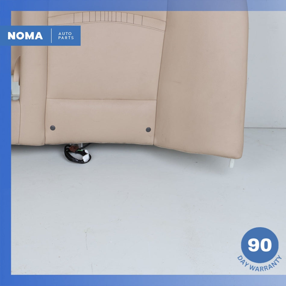 14-16 BMW F10 ActiveHybrid 5 535i 528i 550i Rear Upper Seat Cushion Beige OEM