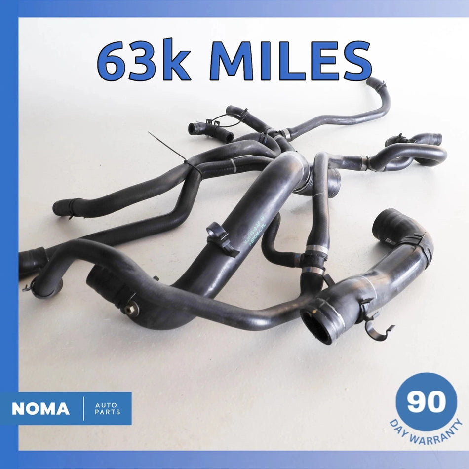 00-02 Jaguar X100 XKR 4.0L Supercharged Engine Radiator Coolant Hose Set OEM 63k